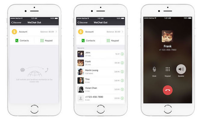 WeChat out